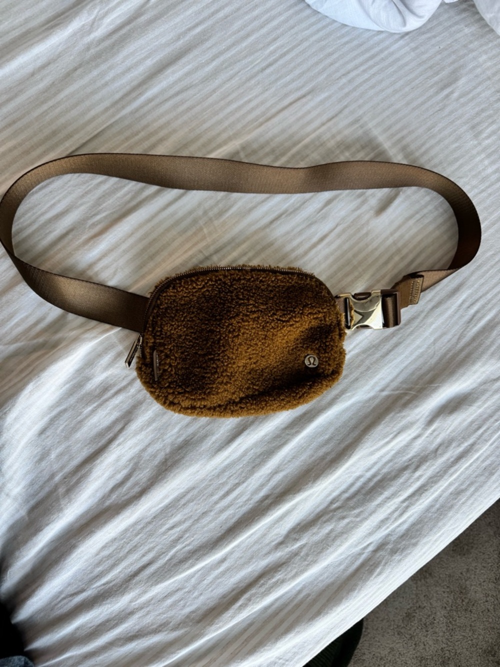 Lululemon Brown Sherpa Belt Bag